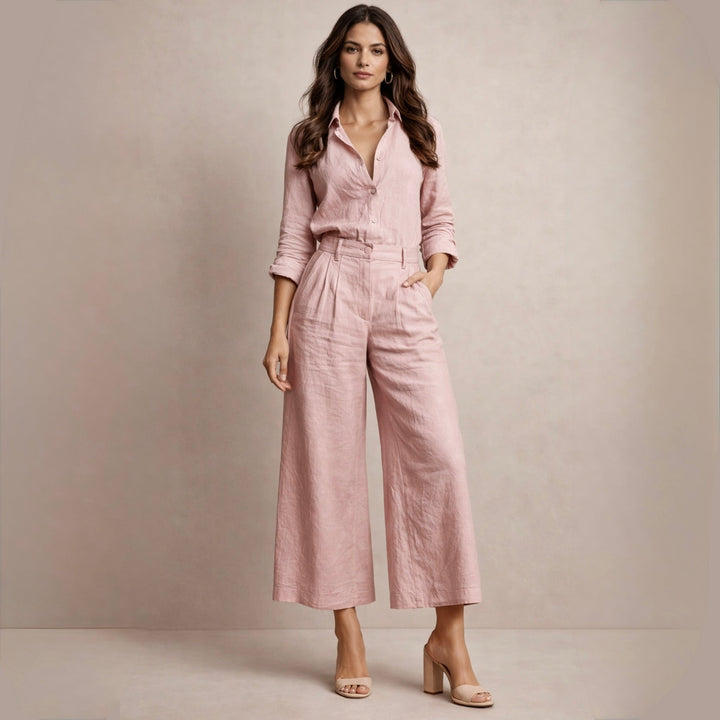Donabelle | Elegantes Leinen-Set