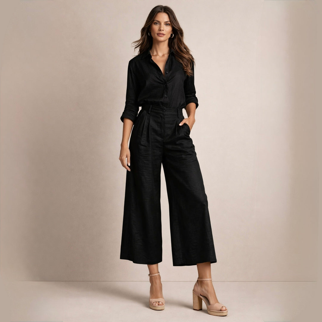Donabelle | Elegantes Leinen-Set