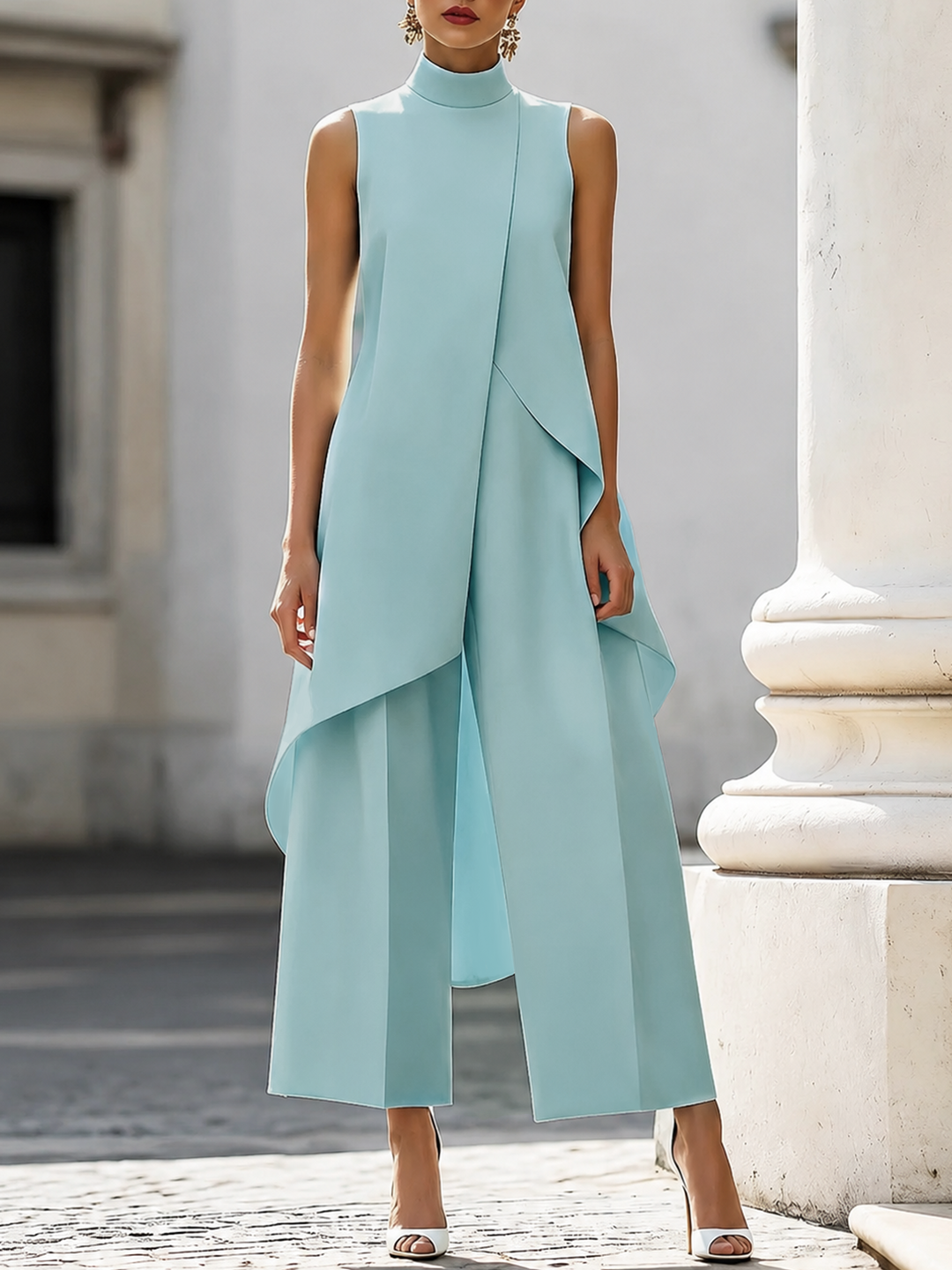 Martina | Eleganter langer Fall-Mono
