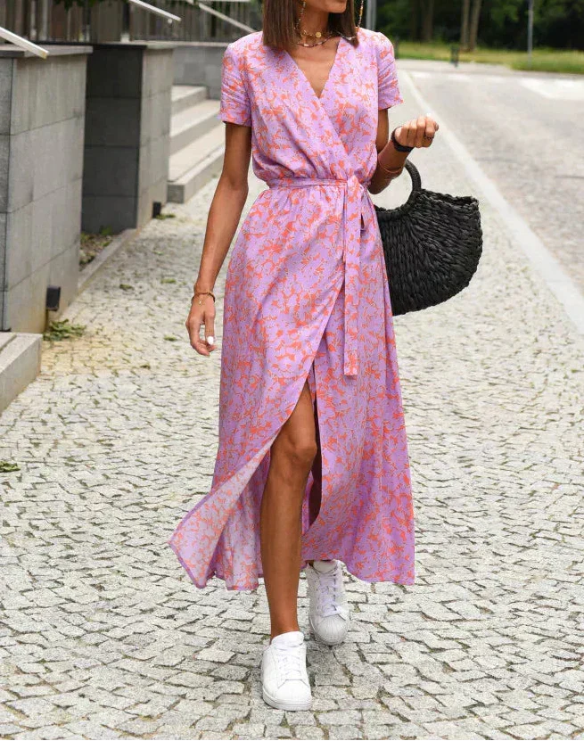 Lena | Elegantes Kleid mit V-Ausschnitt