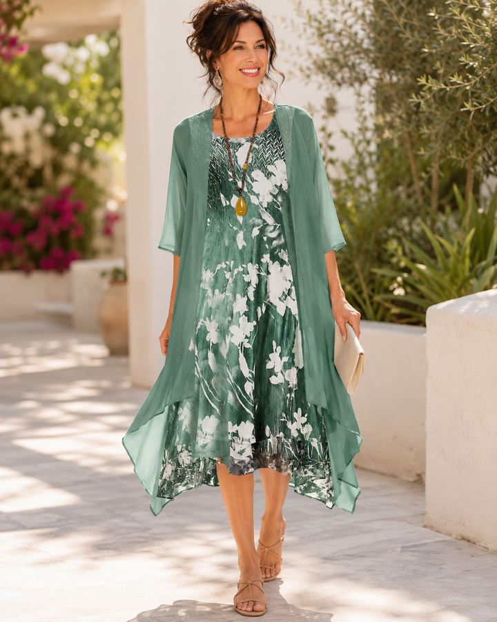 Olivia | Luftige Zweilagige Robe für Frauen