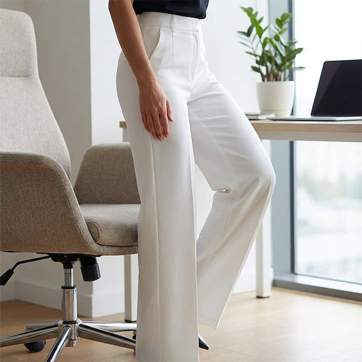 Mirella | Damen Anzughose mit hoher Taille (1 kaufen, 1 GRATIS dazu)