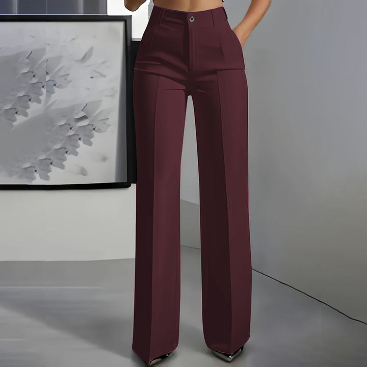 Mirella | Damen Anzughose mit hoher Taille (1 kaufen, 1 GRATIS dazu)