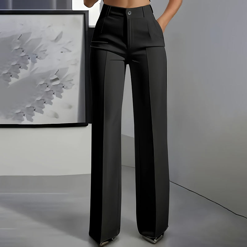 Millie | Taillierte Hose mit hohem Bund