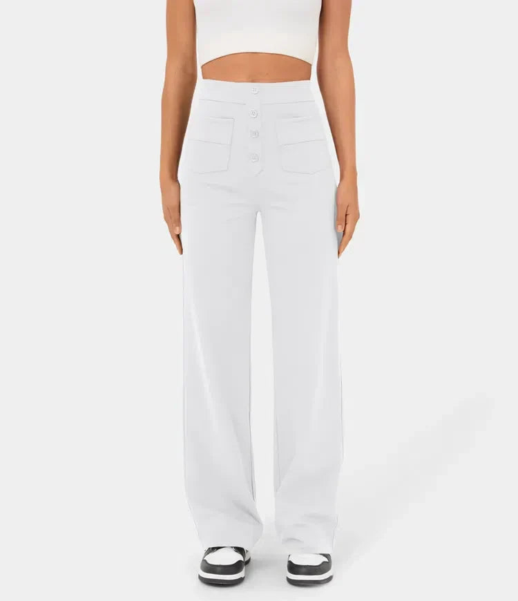 Selina | Elastische Hose mit hoher Taille