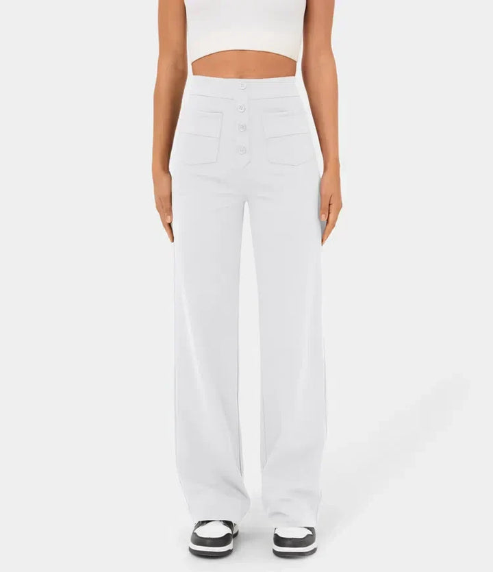 Selina | Elastische Hose mit hoher Taille