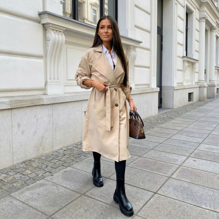 Leni | Klassischer Trenchcoat